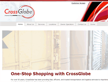 Tablet Screenshot of crossglobegroup.com